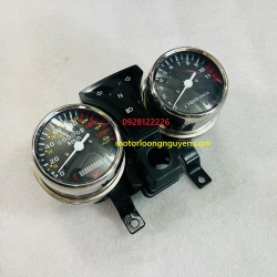 ĐỒNG HỒ CÔNG TƠ MÉT MẪU HONDA CB250-LA250 CÓ THÊM BÁO XĂNG
