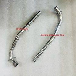 CỔ PÔ INOX GẮN XE HONDA CUB-WAVE HAY 67-CD ĐỘ 