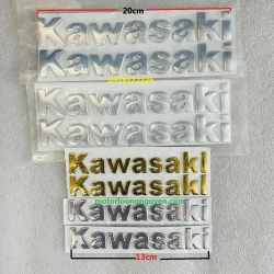 TEM NHỰA DẼO CHỮ KAWASAKI DÀI 13CM VÀ 20CM