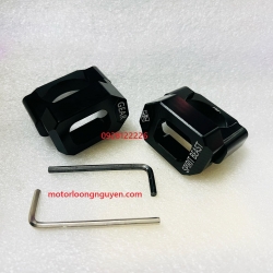 PÁT NHÔM CNC BÁO SỐ GẮN TAY LÁI 22MM