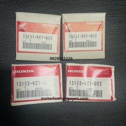BỘ PISTON BẠC ZIN JAPAN CHÍNH HÃNG HONDA CB125T VÀ REBEL 125-CM125