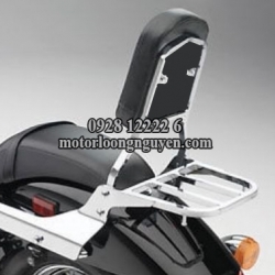 BAGA-YÊN TỰA HONDA SHADOW SPIRIT VÀ PHANTOM 400/750 (CROM VÀ ĐEN)
