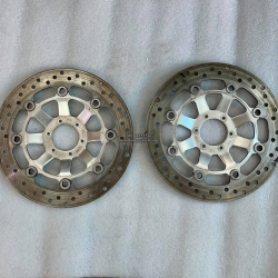 CẶP ĐĨA THẮNG TRƯỚC ZIN JAPAN XE HONDA CB400FOUR NC36