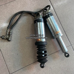 CẶP PHUỘC SAU ZIN HONDA GL1100 (GOLDWING 198X) TÂM 2 LỖ CAO 33CM