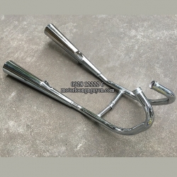 CẶP PÔ SẮT XI KIỂU ZIN HONDA CBT125T-TIẾNG ÊM ZIN