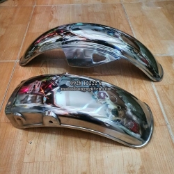 DÈ TRƯỚC-SAU SUZUKI GN125-250 INOX DẦY ĐẸP