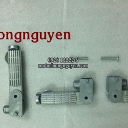 GÁC CHÂN NHÔM (NHẤN TỰ BẬT) ĐỘ XE
