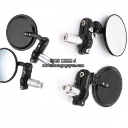 GƯƠNG GÙ 01 NHỎ GỌN-GẮN 2 BÊN GÙ TAY LÁI CHO XE ĐỘ 