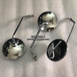 GƯƠNG HẬU TRÒN KIM LOẠI MẪU 02 CỔ ĐIỂN CLASSIC REN 8MM VÀ 10MM 
