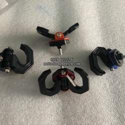 MÓC TREO ĐỒ CHO XE TAY GA NHÔM CNC 2 MÓC XOAY