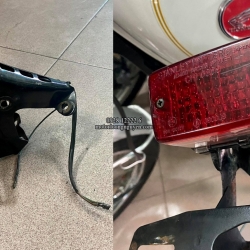 ĐÈN HẬU KÈM CÓC SẮT ZIN JAPAN THÁO HONDA XL125S 1974