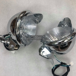 ĐÈN PHA 14CM HONDA REBEL 250 VÀ HONDA JOKER 
