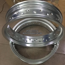 NIỀNG NHÔM TRẮNG 17x2.5 VÀ 17x3.0 VÀ 17x4.25 CĂM 36 LỖ