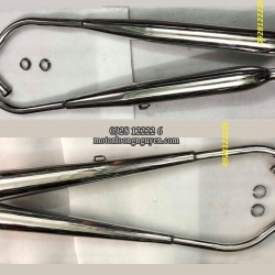 CẶP PÔ INOX KIỂU ZIN VÀ KIỂU CỔ BMW CHO HONDA CD125 BENLY