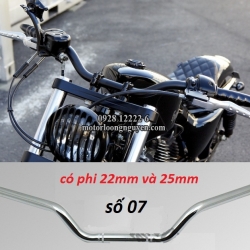 GHI ĐÔNG TAY LÁI BOBBER 07 THẤP (PHI 22MM VÀ 25MM)