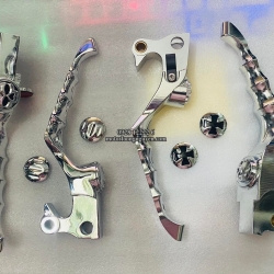 TAY PHANH TAY CÔN XƯƠNG-ĐẦU LÂU ĐỘ HARLEY 883-1200-SOFTAIL...