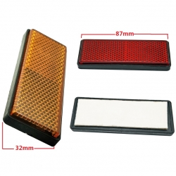 MẮT MÈO PHẢN QUANG CHỮ NHẬT 87x32MM CÓ KEO DÁN SẲN