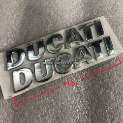 TEM NHỰA DẼO CHỮ DUCATI