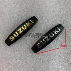 TEM NHỰA SUZUKI 9CM CÓ ĐỘ CONG DÁN CỐP HOẶC TÙY Ý