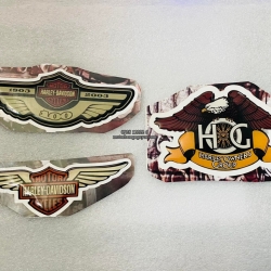 TEM VÀ LOGO NHỰA DẺO HARLEY DAVIDSION